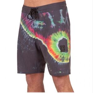 Volcom tie-dye board shorts
